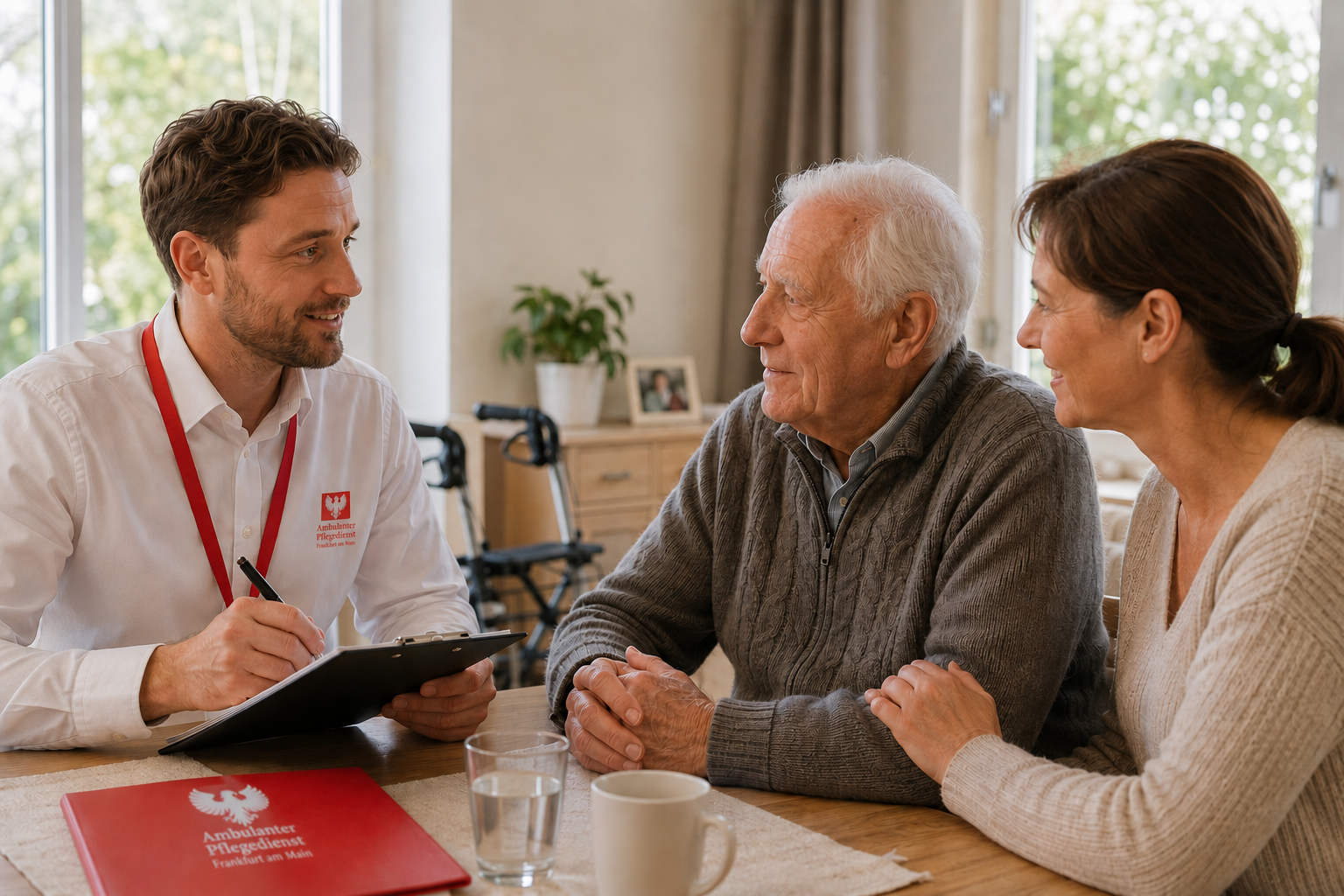 Begutachtungstermin für den Pflegegrad